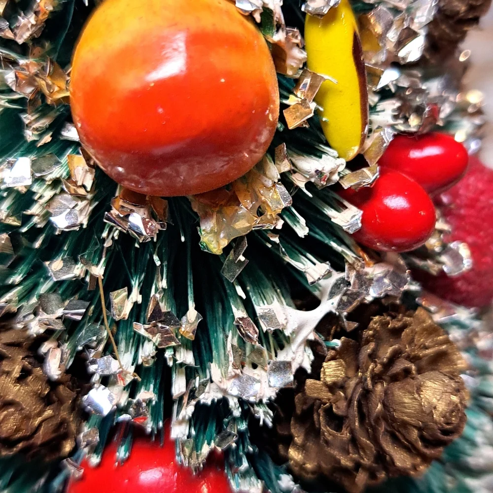 Vintage Fruit Bottle Brush Japan Tree - Picture 6 of 9